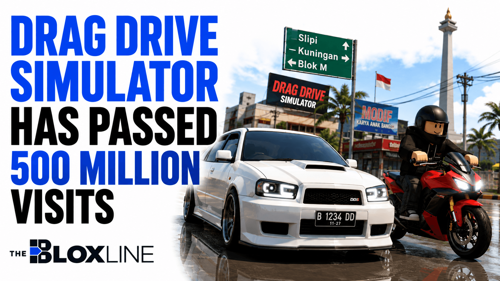 Drag Drive Simulator Shows How Different Roblox Can Look Outside the US
