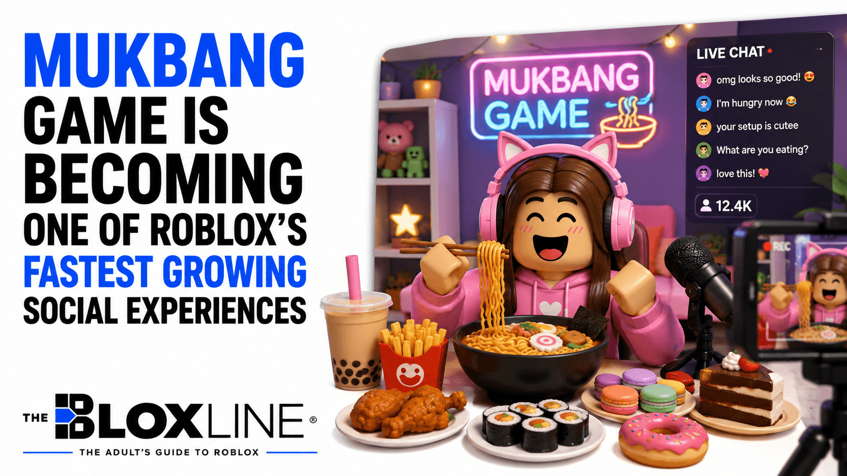 Mukbang Game Is Becoming One of Roblox’s Fastest Growing Social Experiences