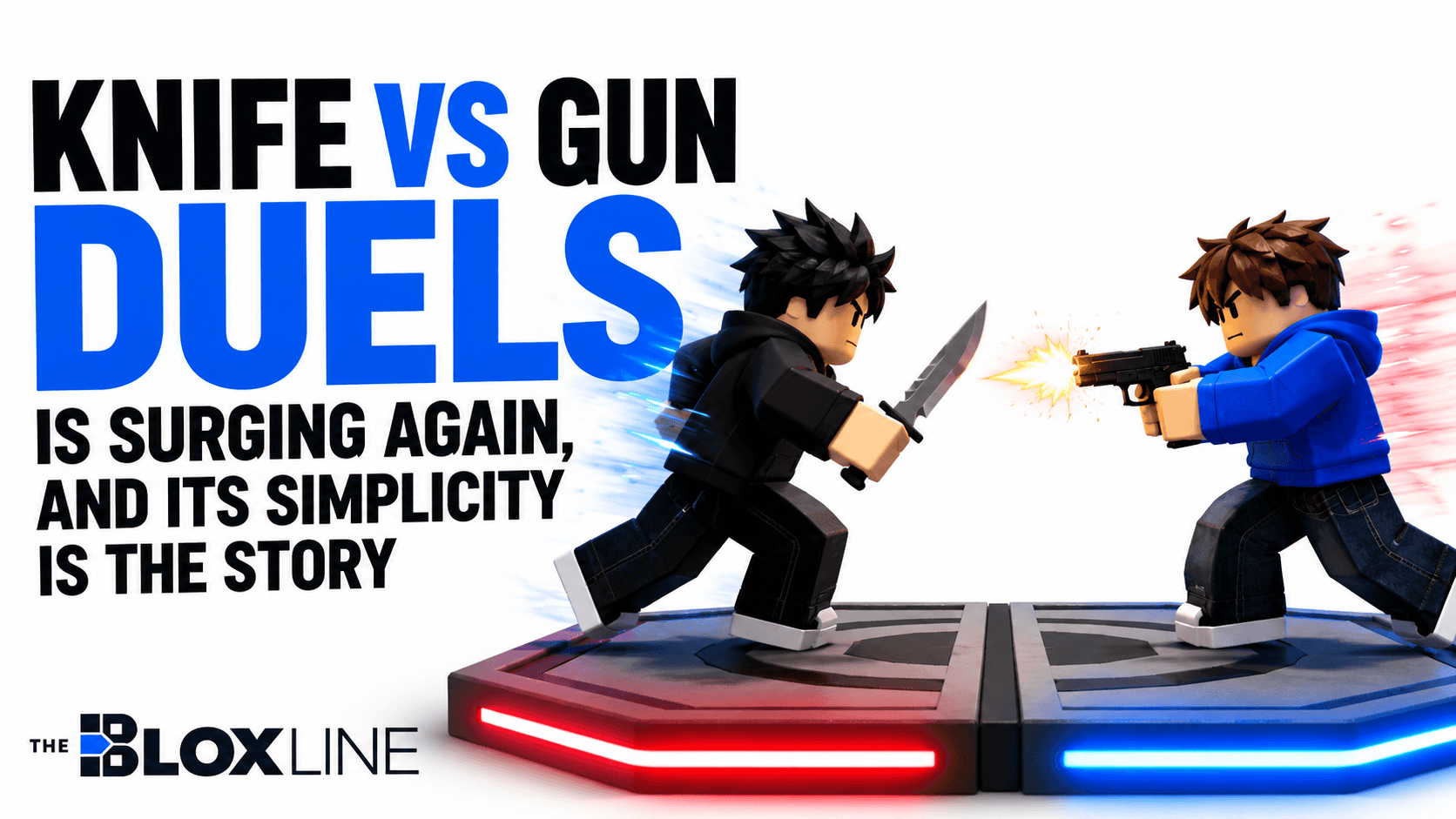 Knife VS Gun DUELS Is Surging Again